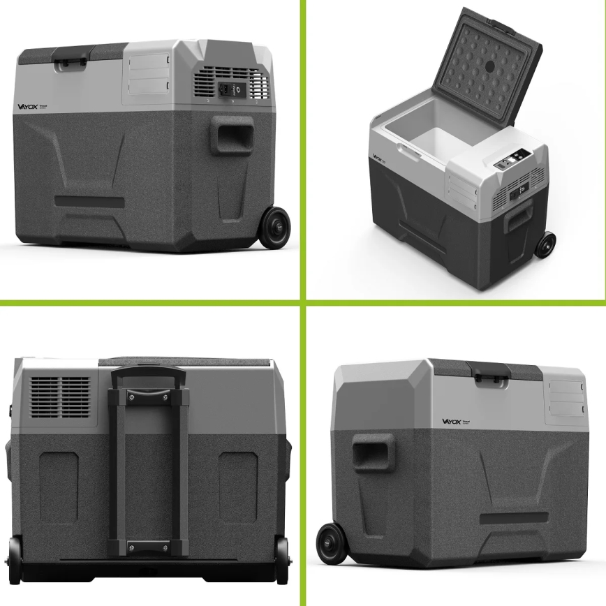 Reisi refrigerator LCD ekraaniga 40 l 230V/12V/24V must