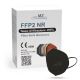 Respiraator FFP2 NR CE 0598 must 1tk