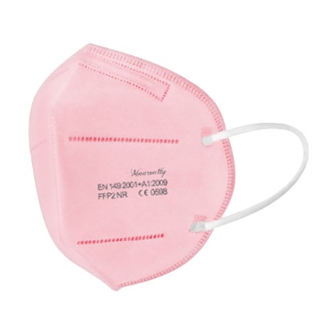 Respiraator FFP2 NR CE 0598 roosa 1tk