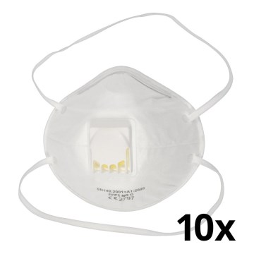 Respiraator klapiga KN95 (FFP2) 10 tk