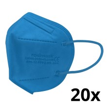Respiraator - laste suurus FFP2 ROSIMASK MR-12 NR sinine 20 tk