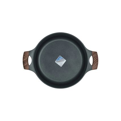 Resto - Madal pott koos kaanega RAN 4,2 l 28 cm