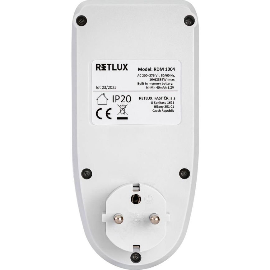 Energiatarbimise mõõtur 3680W/230V