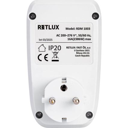 Elektritarbimise mõõtur 3680W/230V