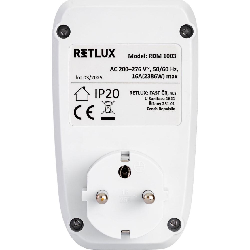 Elektritarbimise mõõtur 3680W/230V