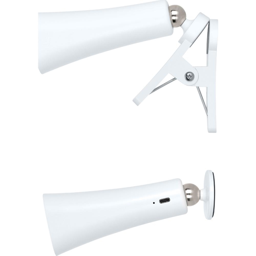Retlux - hämardatav laetav LED-lamp 3-ühes LED/3W/5V 1200 mAh valge