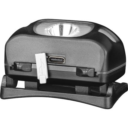 LED laetav pealamp LED/3W/1200 mAh IP44 must