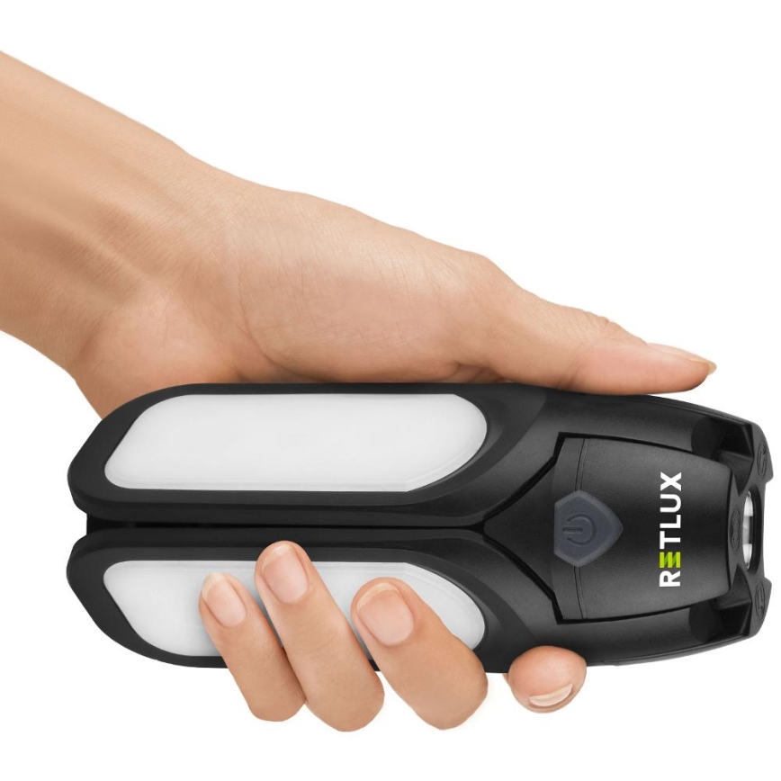 Laetav LED-kempingulamp päikesepaneeliga LED/3W/1600 mAh IPX4