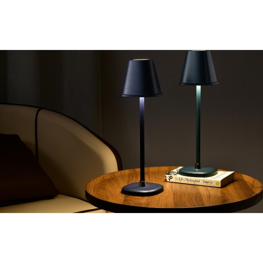 LED Hämardatav laetav laualamp LED/3W/1800 mAh tumesinine