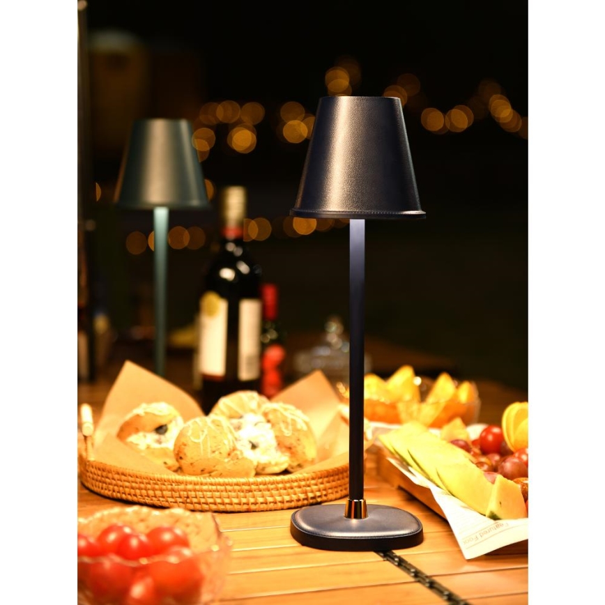LED Hämardatav laetav laualamp LED/3W/1800 mAh tumesinine