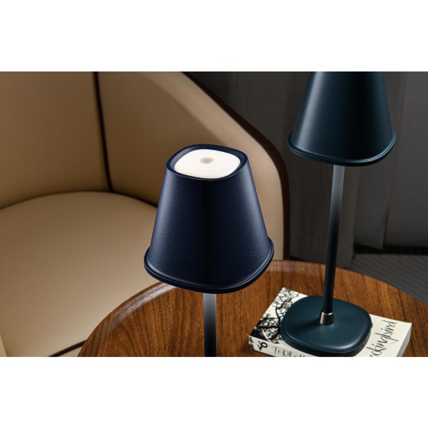 LED Hämardatav laetav laualamp LED/3W/1800 mAh tumesinine