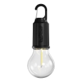 Retlux - LED Hämardatav laetav taskulamp LED/0,3W/USB 400 mAh IP44 must