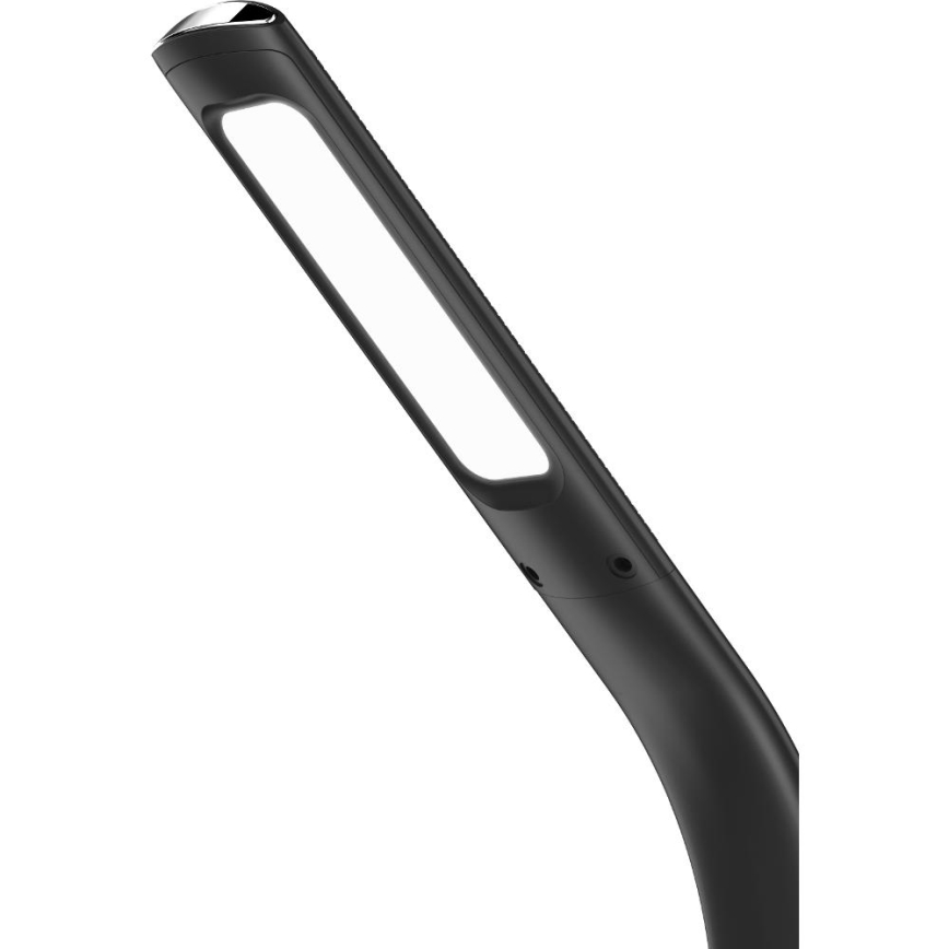LED Hämardatav laualamp juhtmevaba laadimisega Qi 5W ja ekraan LED/6W/230V 3000/4000/6000K must
