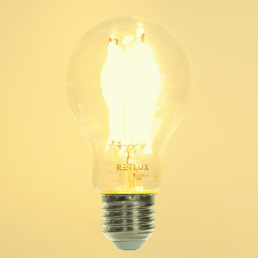 LED Hämardatav pirn FILAMENT A60 E27/7W/230V 2700-6500K Wi-Fi Tuya
