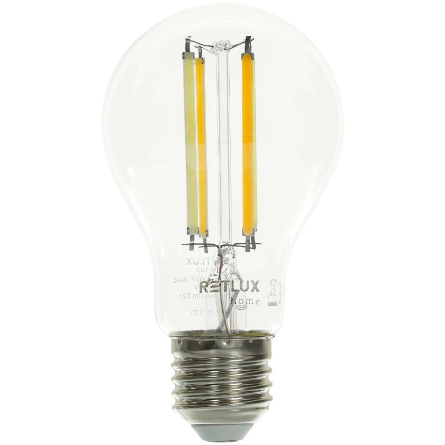 LED Hämardatav pirn FILAMENT A60 E27/7W/230V 2700-6500K Wi-Fi Tuya