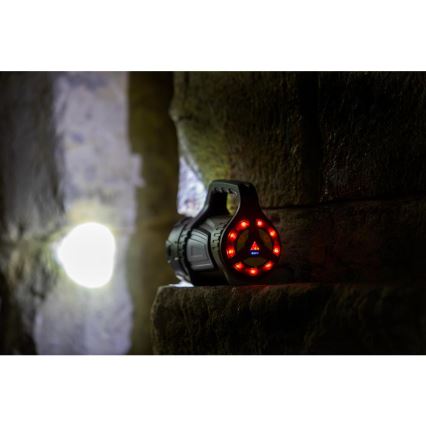 LED Hämardatav väli laetav taskulamp akupangaga LED/21W/4400mAh IP44