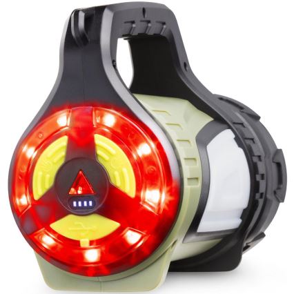 LED Hämardatav väli laetav taskulamp akupangaga LED/21W/4400mAh IP44