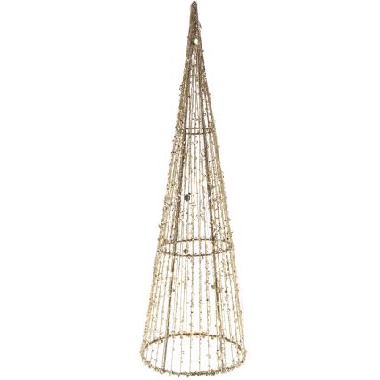 LED Jõulukaunistus LED/2xAA 40 cm koonus