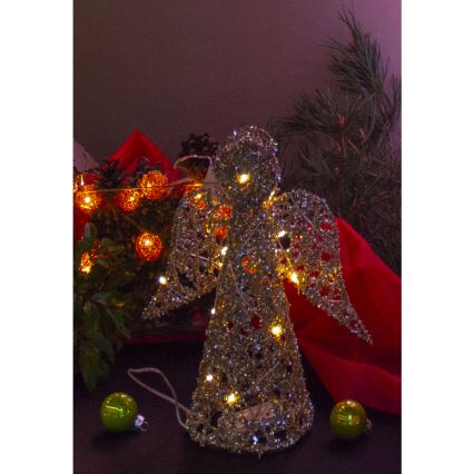 LED Jõulukaunistus LED/2xAA ingel