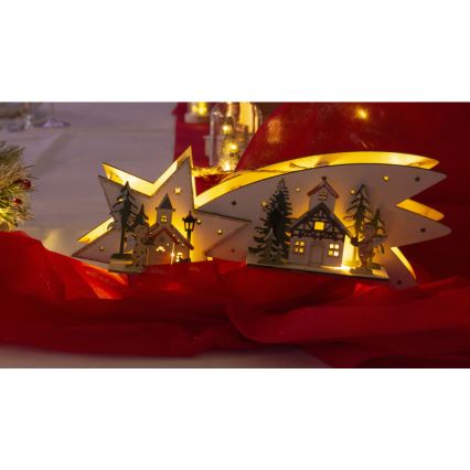 LED Jõulukaunistus LED/2xAA komeet