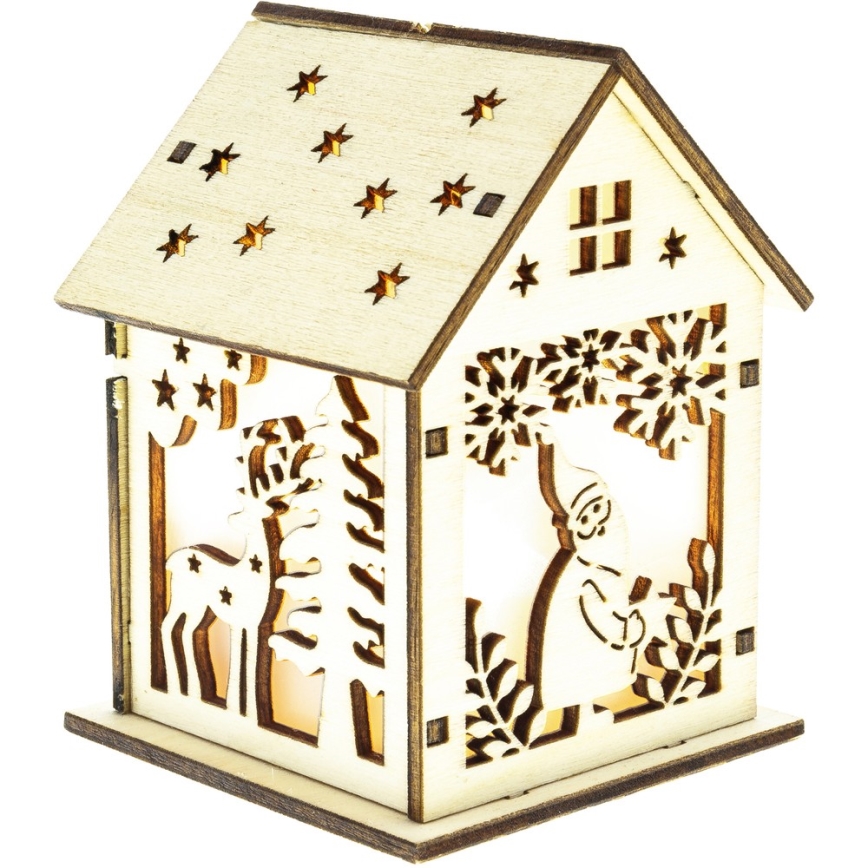 LED jõulukaunistus LED/2xLR44 soe valge