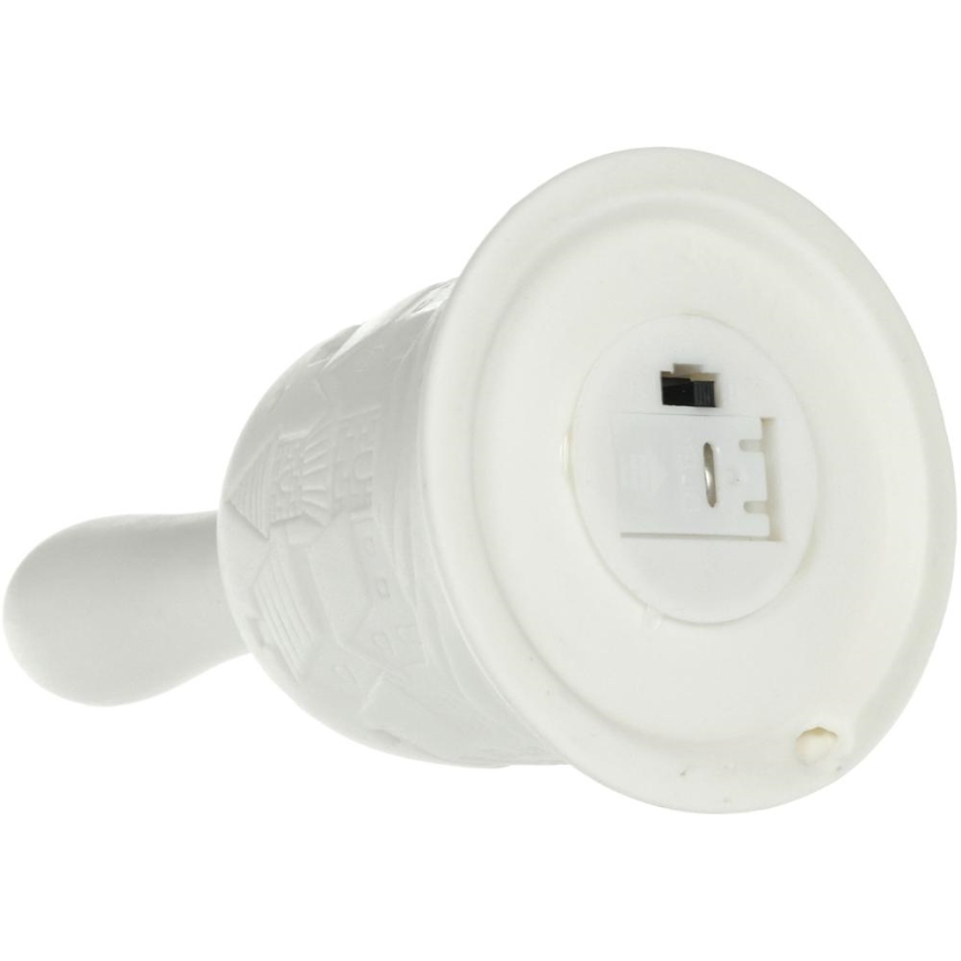 LED Jõulukaunistus LED/3xLR44/soe valge kelluke