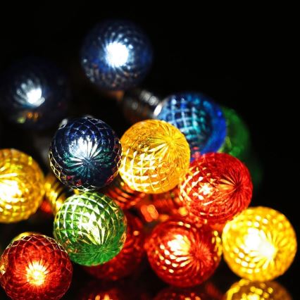 LED jõulukett 20xLED/2xAA/soe valge 1,8m pirnid