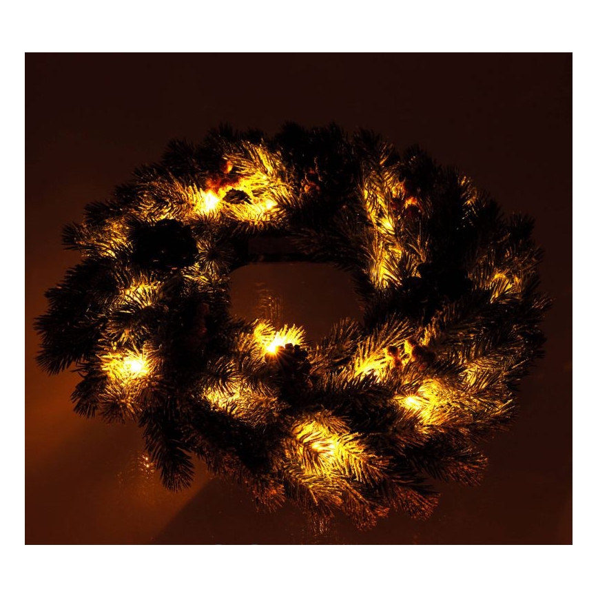 LED Jõulupärg LED/2xAA d. 40 cm