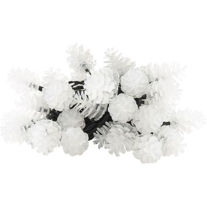 LED Jõuluteemaline väli valguskett 40xLED/15m IP44 soe valge