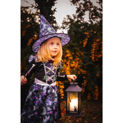LED Kaunistus HALLOWEEN LED/3xAAA/soe valge latern