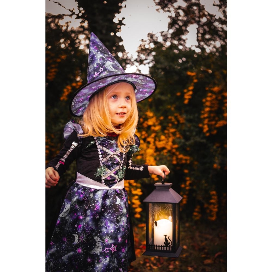 LED Kaunistus HALLOWEEN LED/3xAAA/soe valge latern