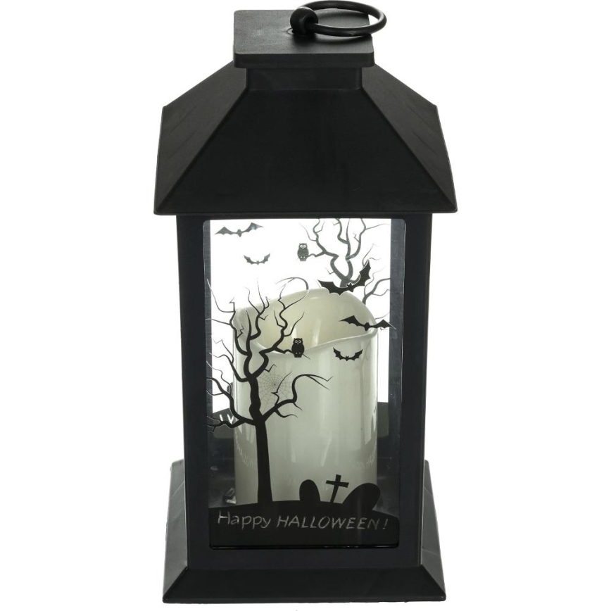 LED Kaunistus HALLOWEEN LED/3xAAA/soe valge latern