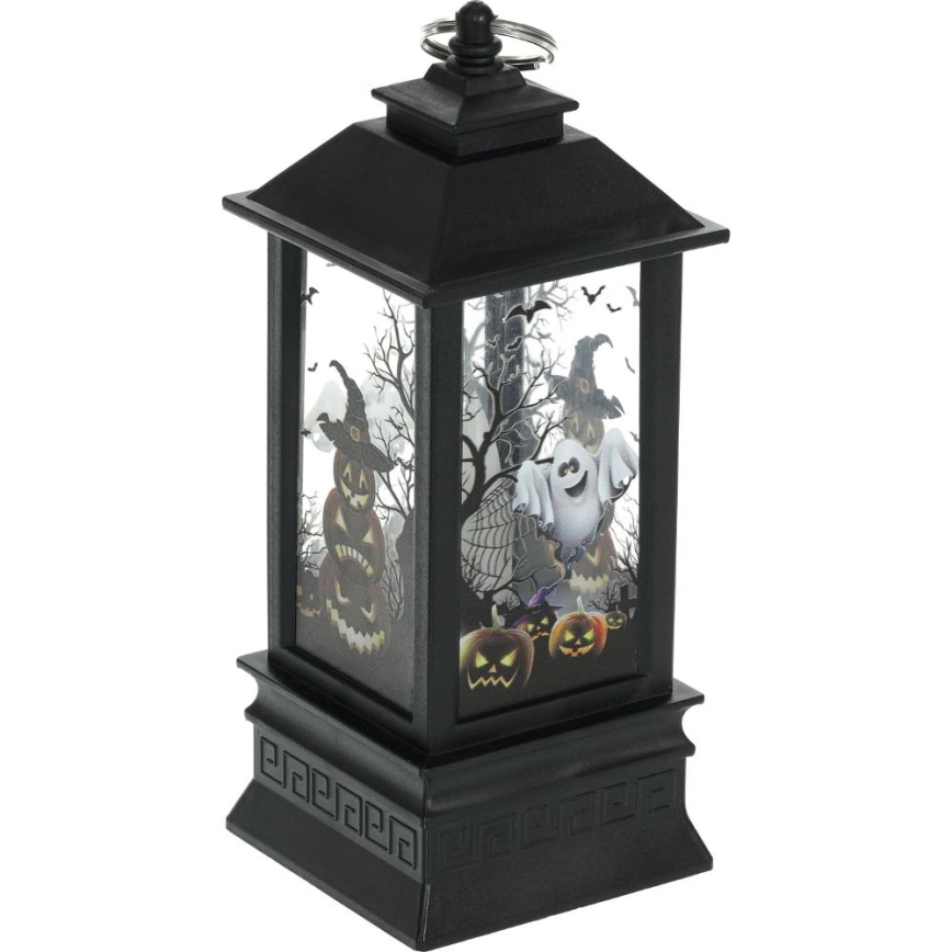 LED Kaunistus HALLOWEEN LED/3xAAA/soe valge latern kõrvitsatega