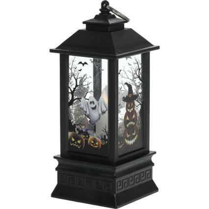 LED Kaunistus HALLOWEEN LED/3xAAA/soe valge latern kõrvitsatega