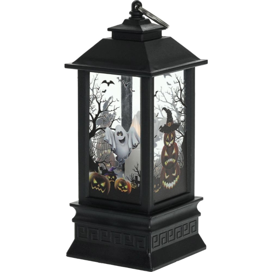 LED Kaunistus HALLOWEEN LED/3xAAA/soe valge latern kõrvitsatega