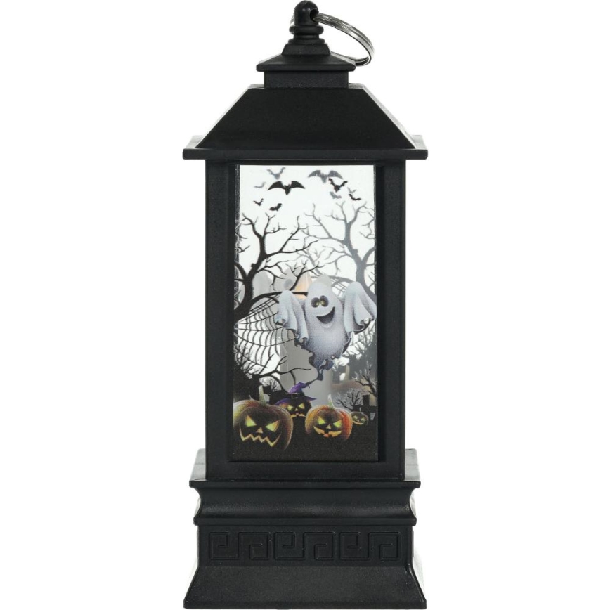 LED Kaunistus HALLOWEEN LED/3xAAA/soe valge latern kõrvitsatega