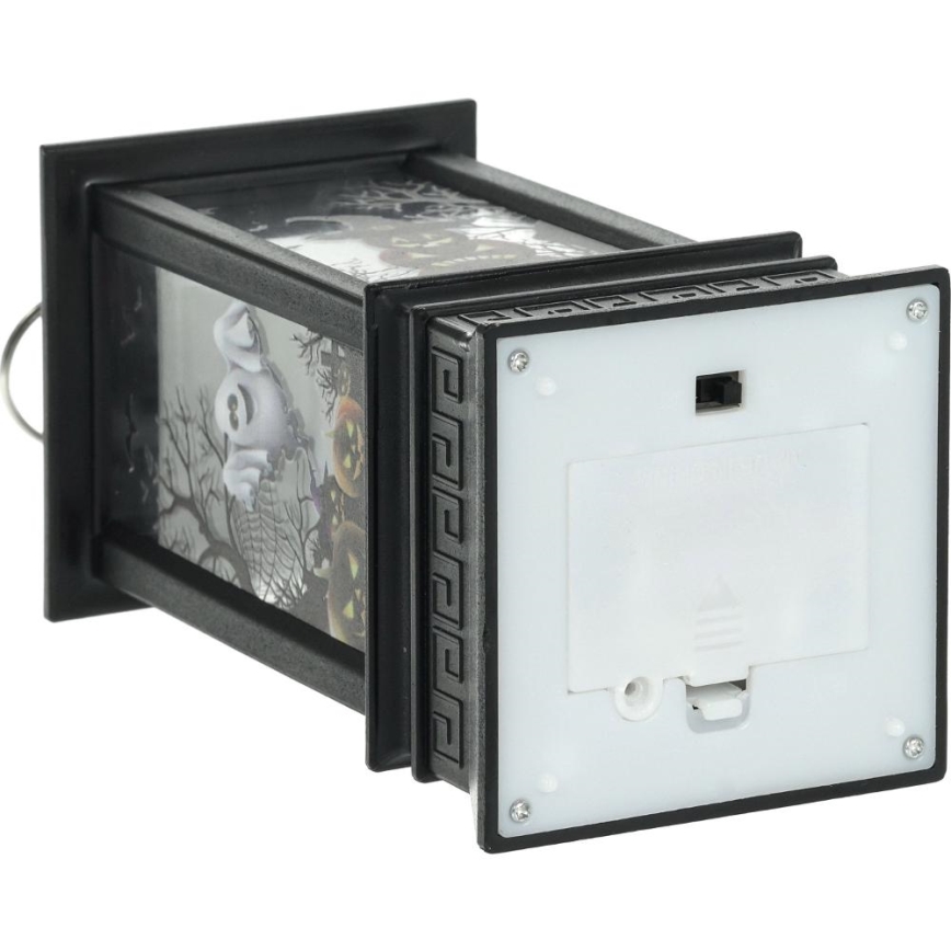 LED Kaunistus HALLOWEEN LED/3xAAA/soe valge latern kõrvitsatega