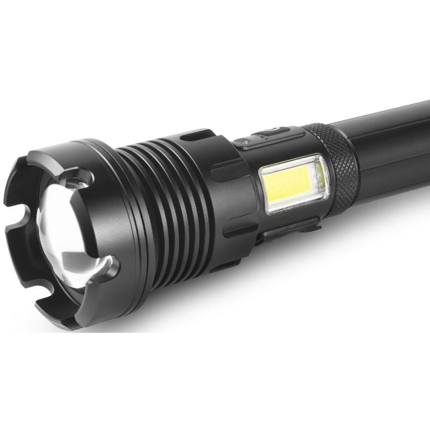 LED Laetav taskulamp alumiiniumist koos akupanga funktsiooniga LED/4400 mAh 2200 lm IP44