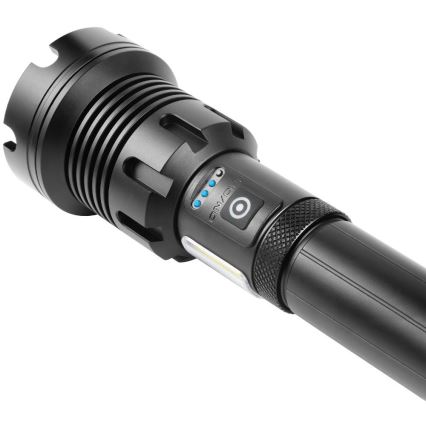 LED Laetav taskulamp alumiiniumist koos akupanga funktsiooniga LED/4400 mAh 2200 lm IP44