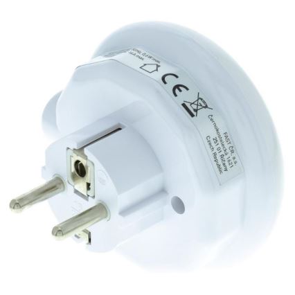 LED Navigatsioonivalgusti hämaraanduri ja pistikupesaga LED/0,6W/230V