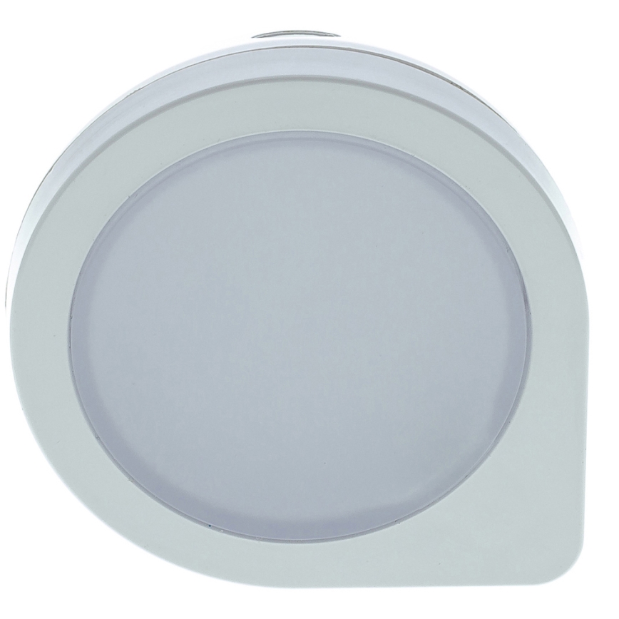 LED Navigatsioonivalgusti pistikupessa anduriga LED/0,4W/230V 3000K valge