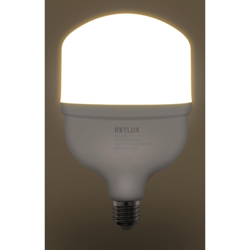 LED Pirn T120 E27/40W/230V 3000K