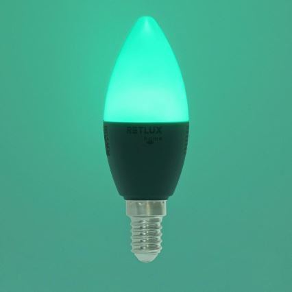 LED RGBW Hämardatav pirn C37 E14/4,5W/230V 2700-6500K Wi-Fi Tuya