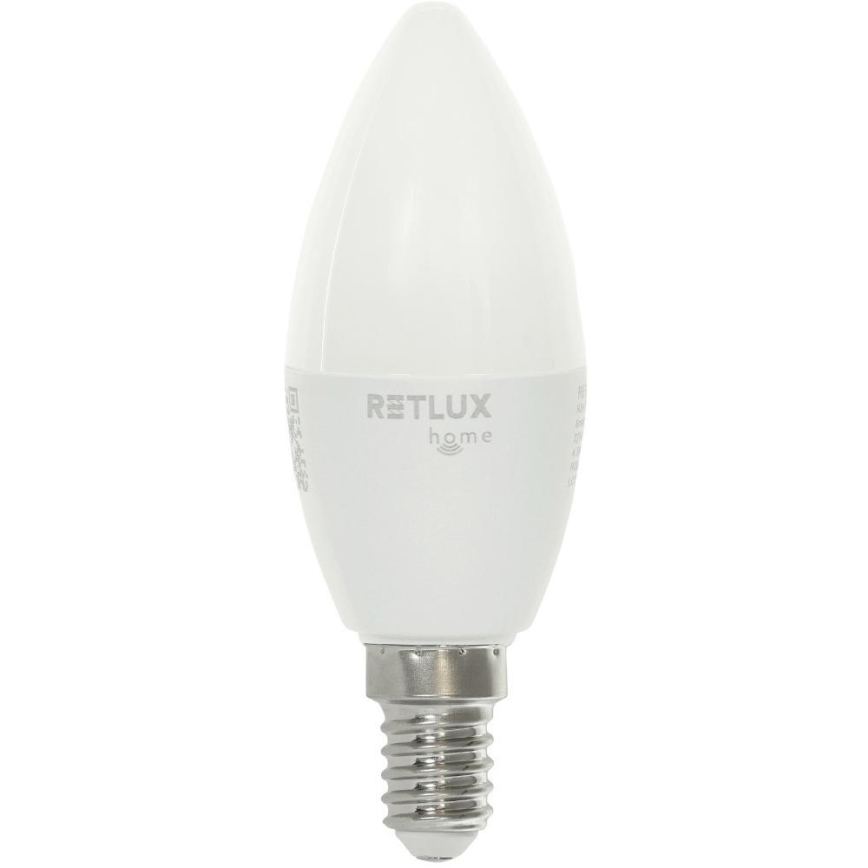 LED RGBW Hämardatav pirn C37 E14/4,5W/230V 2700-6500K Wi-Fi Tuya