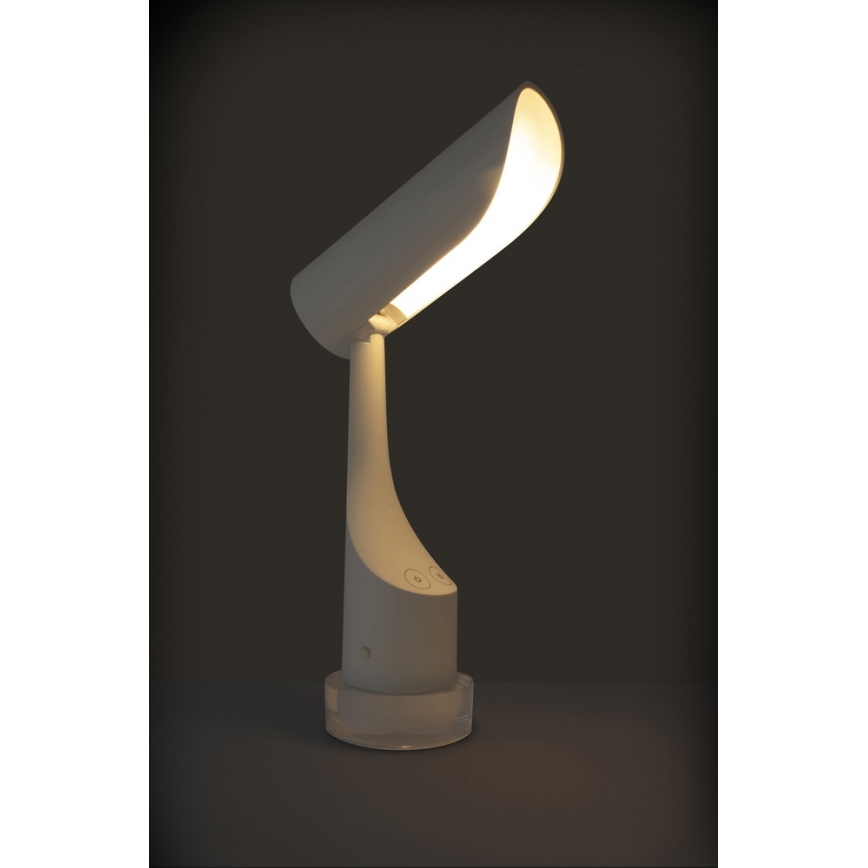 LED RGBW Hämardatav taaslaetav laualamp LED/5W/5V 2000 mAh 3000/6000K valge