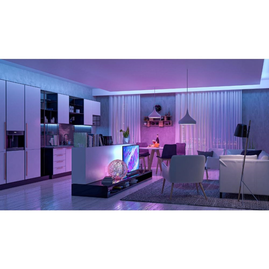 LED RGBW Nutikas Hämardatav riba 5m LED/230V 2700-6500K Wi-Fi Tuya + kaugjuhtimispult