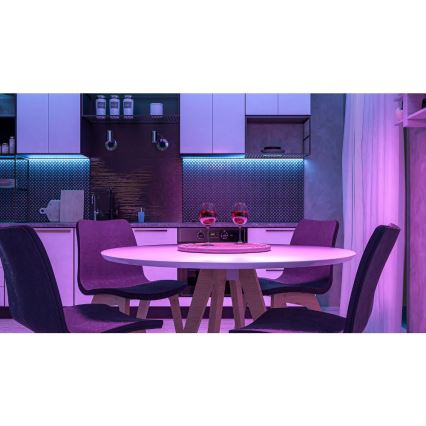 LED RGBW Nutikas Hämardatav riba 5m LED/230V 2700-6500K Wi-Fi Tuya + kaugjuhtimispult