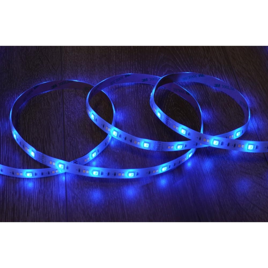 LED RGBW Nutikas Hämardatav riba 5m LED/230V 2700-6500K Wi-Fi Tuya + kaugjuhtimispult