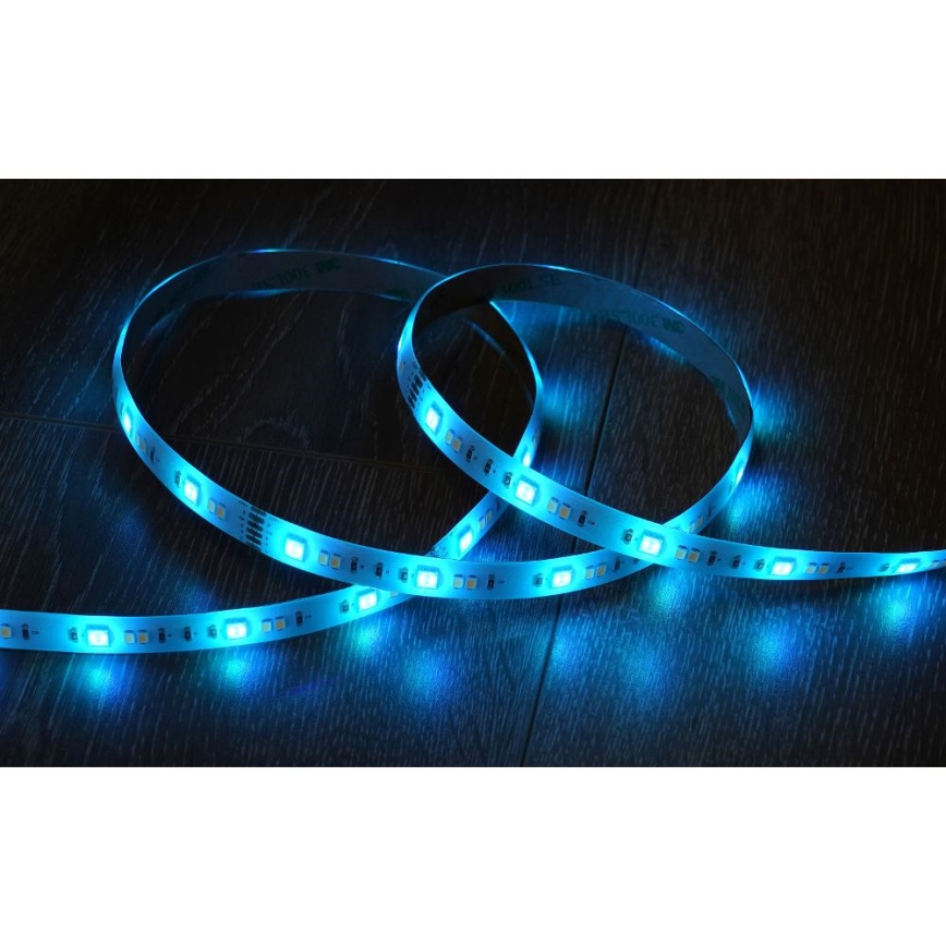 LED RGBW Nutikas Hämardatav riba 5m LED/230V 2700-6500K Wi-Fi Tuya + kaugjuhtimispult