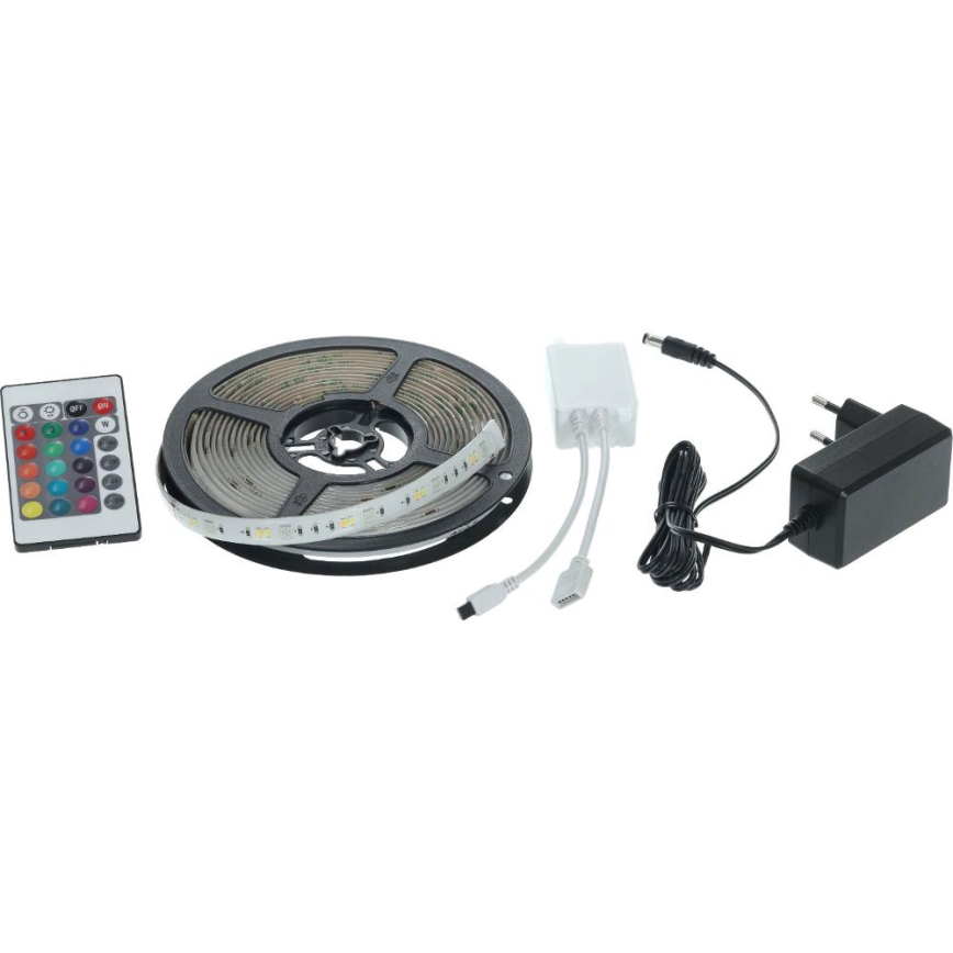 LED RGBW Nutikas Hämardatav riba 5m LED/230V 2700-6500K Wi-Fi Tuya + kaugjuhtimispult